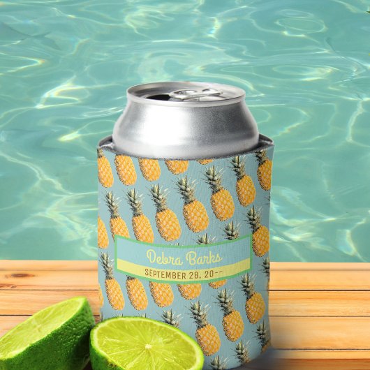 Rafraichisseur De Cannettes fête tropicale à l'ananas