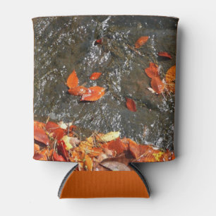 Rafraichisseur De Cannettes Feuilles d'automne dans la cascade I Photographie 