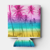 Rafraichisseur De Cannettes filtre pluie de plage tropicale (Dos)