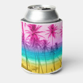 Rafraichisseur De Cannettes filtre pluie de plage tropicale (Can Dos)