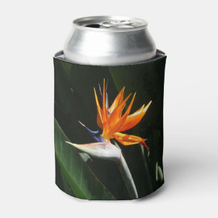 Rafraichisseur De Cannettes Fleur tropicale orange Oiseau de Paradis