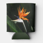 Rafraichisseur De Cannettes Fleur tropicale orange Oiseau de Paradis (Devant)