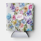 RAFRAICHISSEUR DE CANNETTES FLORAUX ET BOUTTERFLIERS BLANCS (Devant)