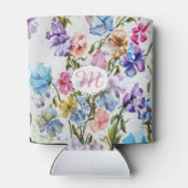 RAFRAICHISSEUR DE CANNETTES FLORAUX ET BOUTTERFLIERS BLANCS (Dos)