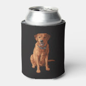 Rafraichisseur De Cannettes Fox Red Yellow Labrador Retriever Chien (Can devant)