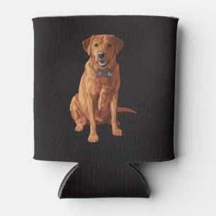 Rafraichisseur De Cannettes Fox Red Yellow Labrador Retriever Chien