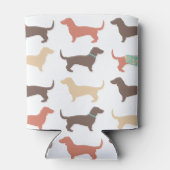 Rafraichisseur De Cannettes Fun Dachshund Chien Motif (Dos)