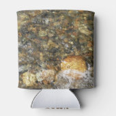 Rafraichisseur De Cannettes Galets Brown et gris naturel Abstrait (Dos)