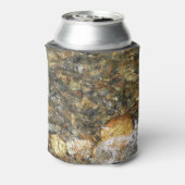 Rafraichisseur De Cannettes Galets Brown et gris naturel Abstrait (Can Dos)