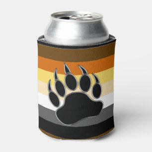 Rafraichisseur De Cannettes Gay Bear Pride Flag Bear