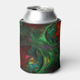 Rafraichisseur De Cannettes Genesis Green Art Abstrait