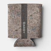 Rafraichisseur De Cannettes Géologie Rock Texture avec nom (Devant)