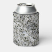 Rafraichisseur De Cannettes Géologie White Granite Rock Texture avec nom (Can Dos)