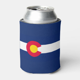 Rafraichisseur De Cannettes Graphique dynamique de drapeau d'état du Colorado