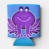 Rafraichisseur De Cannettes grenouille pourpre souriante (Dos)