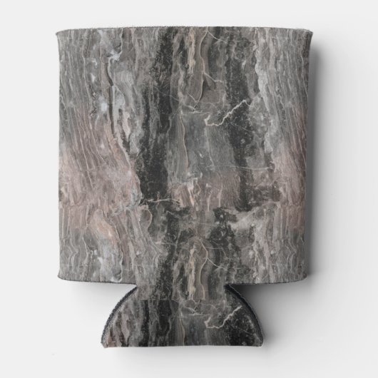 Rafraichisseur De Cannettes Gris Tons Marbre Texture (Devant)
