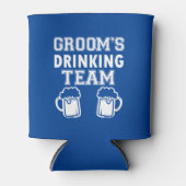 Rafraichisseur De Cannettes Groom's Drinking Team marronnier bachelor par (Devant)