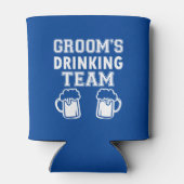Rafraichisseur De Cannettes Groom's Drinking Team marronnier bachelor par (Dos)