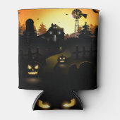 Rafraichisseur De Cannettes Halloween - Scène effrayante 4 Windmill (Devant)