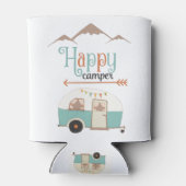 Rafraichisseur De Cannettes Happy Camper Cute Retro RV (Dos)