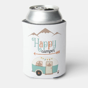 Rafraichisseur De Cannettes Happy Camper Cute Retro RV