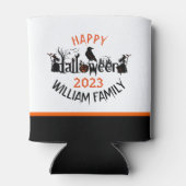 Rafraichisseur De Cannettes Happy Halloween Éffrayant Concept Text (Dos)