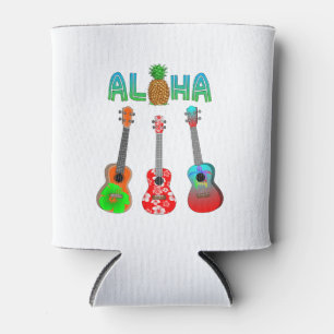 Rafraichisseur De Cannettes Hawaiian Ukulele Aloha Hawaii
