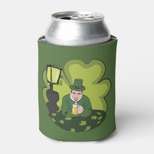 RAFRAICHISSEUR DE CANNETTES "HEUREUX ST. JOUR DE PATRICK" LEPRECHAUN (Can devant)