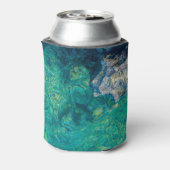 Rafraichisseur De Cannettes Hibiscus fleur turquoise eau de l'océan Hawaïen (Can Dos)