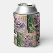 Rafraichisseur De Cannettes Hippo Photo Collage, Titulaire De Stubby (Can Dos)