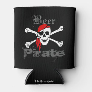 Rafraichisseur De Cannettes I soyez trois feuilles au pirate drôle de bière