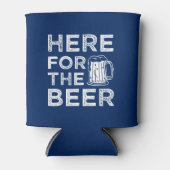 Rafraichisseur De Cannettes Ici pour la bière drôle dire peut refroidir (Devant)