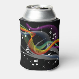 Rafraichisseur De Cannettes Image de musique monogramme personnalisé peut refr