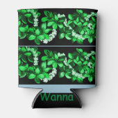 Rafraichisseur De Cannettes imprimé lei hawaïen (Devant)