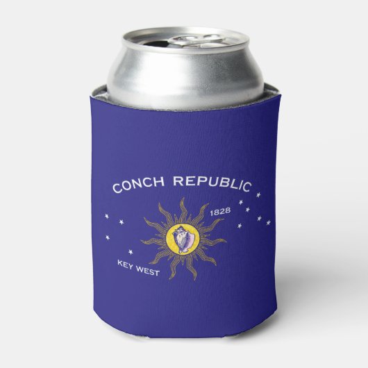 Rafraichisseur De Cannettes Indicateur de la République de conch occidental (Can devant)