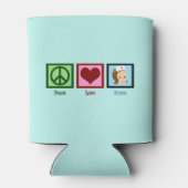 Rafraichisseur De Cannettes Infirmière Peace Love (Dos)