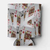 Rafraichisseur De Cannettes Jacks Dans Un Motif Couché, Porte-Stubby (Devant)