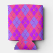 Rafraichisseur De Cannettes Jacquard bleu et rouge (Dos)