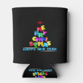 Rafraichisseur De Cannettes Joyeux Noël Bonne année (Dos)