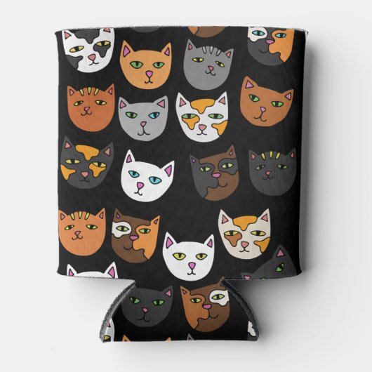 Rafraichisseur De Cannettes Kitty Chats partout motif (Devant)