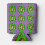 Rafraichisseur De Cannettes Kiwi Fruit Green et Purple Can Cooler (Devant)
