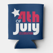 Rafraichisseur De Cannettes La fête du 4 juillet peut se refroidir (Devant)