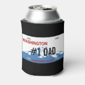 Rafraichisseur De Cannettes La plaque d'immatriculation DAD Washington #1 peut (Can Dos)