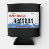 Rafraichisseur De Cannettes La plaque d'immatriculation personnalisée de Washi (Devant)