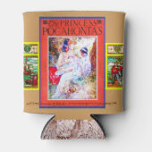 Rafraichisseur De Cannettes "La princesse Pocahontas" (Devant)