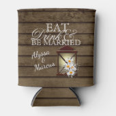 Rafraichisseur De Cannettes Lanterne et bois de grange (Devant)