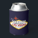 Rafraichisseur De Cannettes Las Vegas Wedding Favor Custom Can Cooler<br><div class="desc">Custom Ajouter Votre Mariage couleur Idéal Peut refroidir, Favor de mariage - Just Married in Vegas Quelle façon amusante et adorable de célébrer votre mariage ou événement avec ces coutumes peut refroidir! Pour modifier le texte, utilisez l'option personnaliser. Pour des modifications plus étendues du texte, telles que des modifications de...</div>
