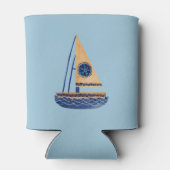 Rafraichisseur De Cannettes Le bateau à voile tribal (Dos)