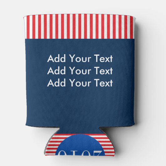 Rafraichisseur De Cannettes Le démocrate peut se refroidir (Dos)