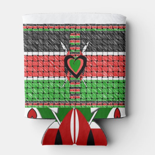 Rafraichisseur De Cannettes Le Kenya peut se refroidir (Dos)